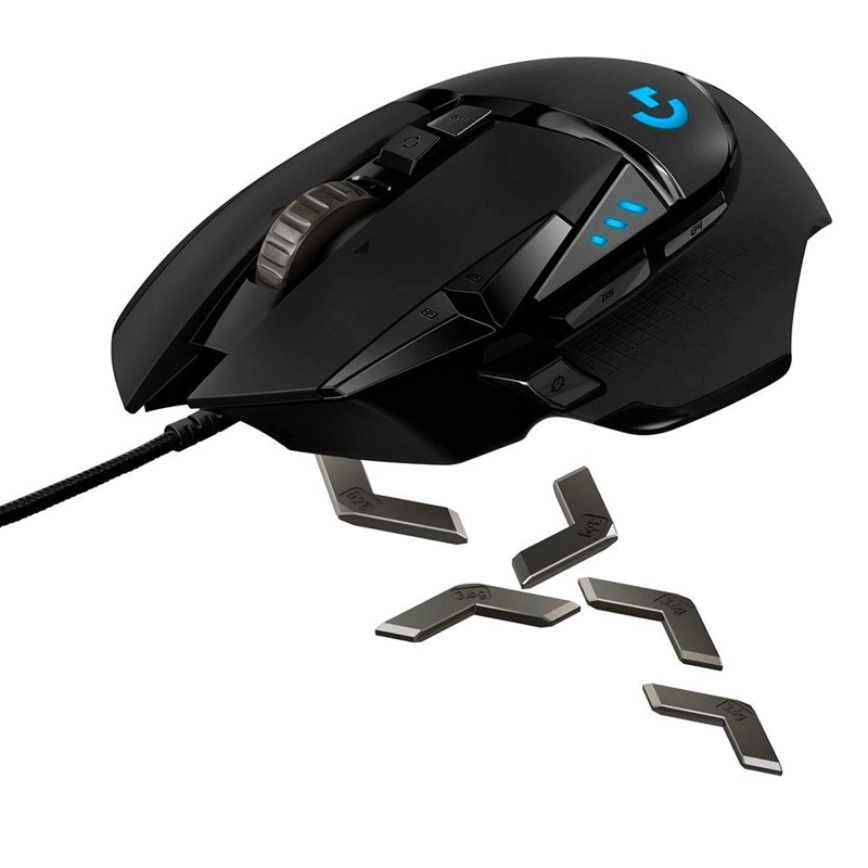 MOUSE GAMER LOGITECH G502 HERO 25.600 DPI, 11 BOTONES - 6