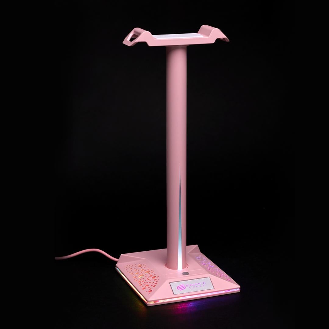 SOPORTE SNAKE GAMER AUDÍFONOS NAJASH PINKKER NJ395 RGB USB - 3
