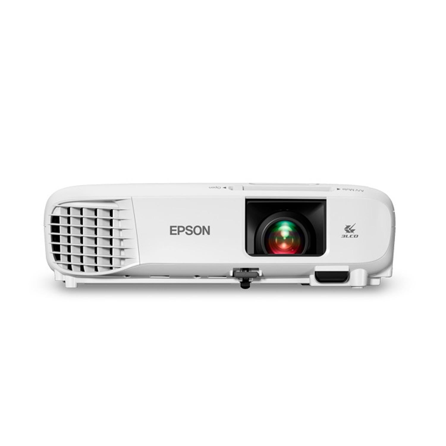 PROYECTOR EPSON HD (1280 X 720) POWERLITE E20, 3LCD V11H981020 3400 LÚMENES