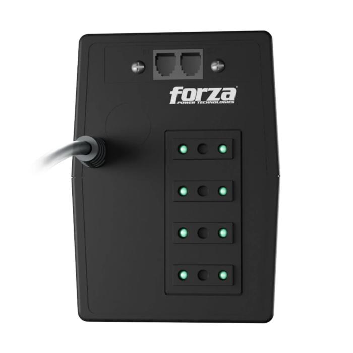 UPS FORZA NT-512C 500VA 250W 220V 4 SALIDAS RJ11 - 4