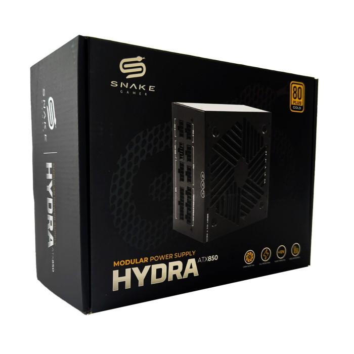 FUENTE DE PODER MODULAR HYDRA ATX 850W CERTIFICADA 80 PLUS GOLD | SNAKE GAMER - 2