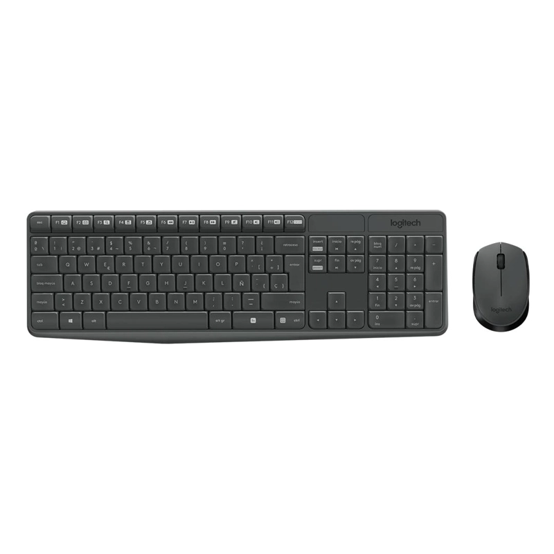 COMBO TECLADO Y MOUSE INALAMBRICO LOGITECH MK235, USB - 2