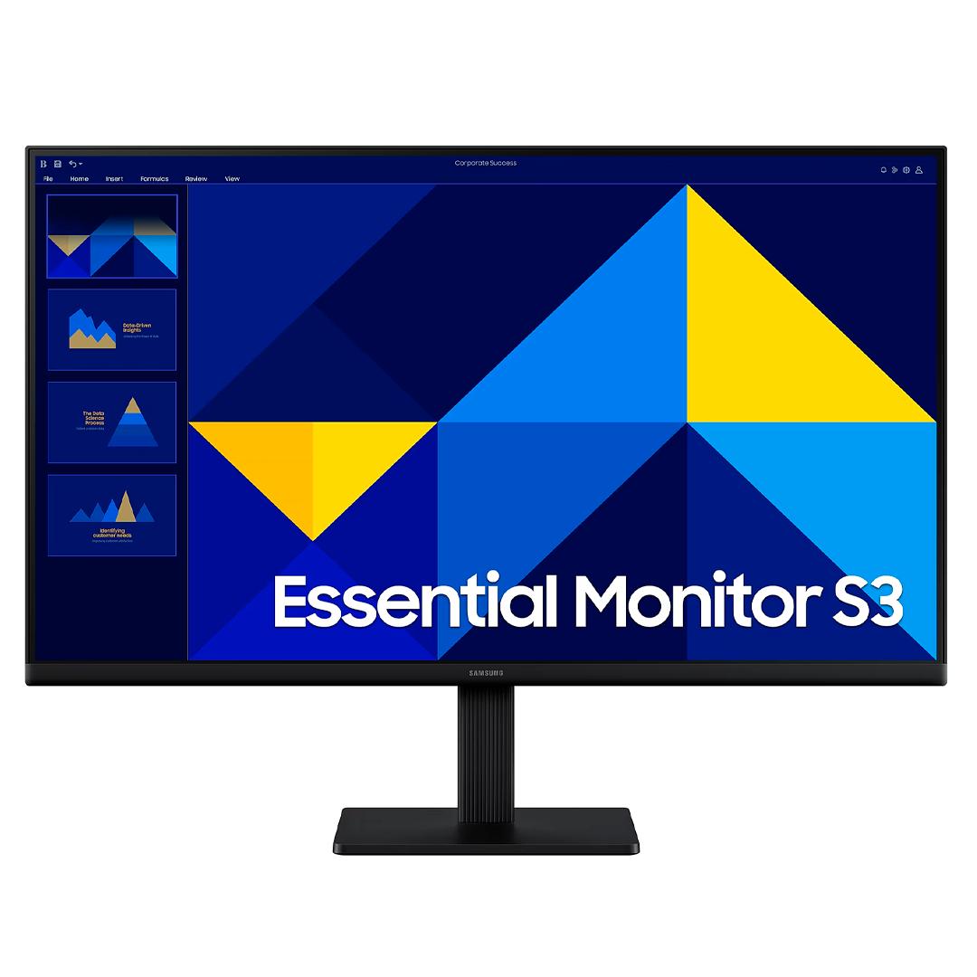MONITOR SAMSUNG ESSENTIAL S3 27' S30GD IPS 100HZ 5MS FHD - 1