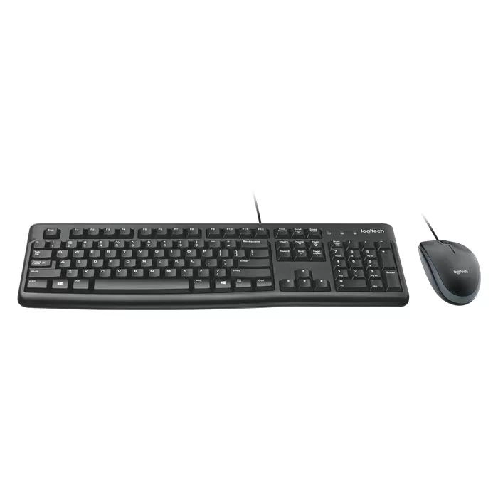 Kit Teclado y Mouse Logitech MK120 Alambrico USB Español Negro 920-004428 - 2