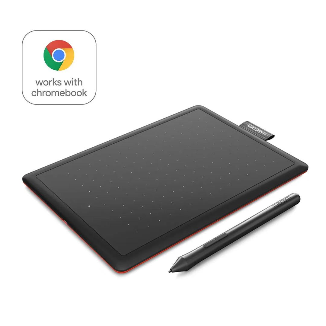 TABLETA DIGITALIZADORA ONE BY WACOM CTL472K1A SMALL ROJA - 2