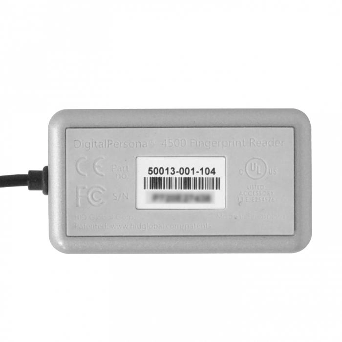 LECTOR HUELLA DIGITAL HID BIOMETRICO 4500 USB 2.0 LED AZUL - 3