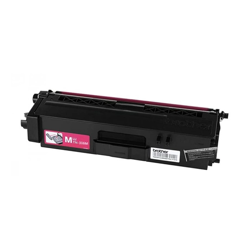 CARTUCHO DE TONER ORIGINAL BROTHER TN-316M MAGENTA - 1