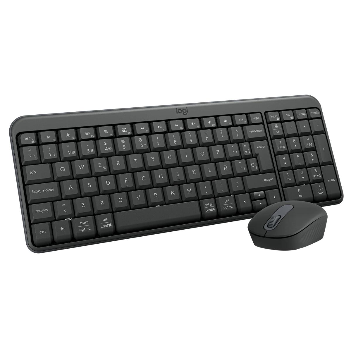 COMBO TECLADO Y MOUSE BLUETOOTH LOGITECH MK250  NEGRO 920-013513 - 2