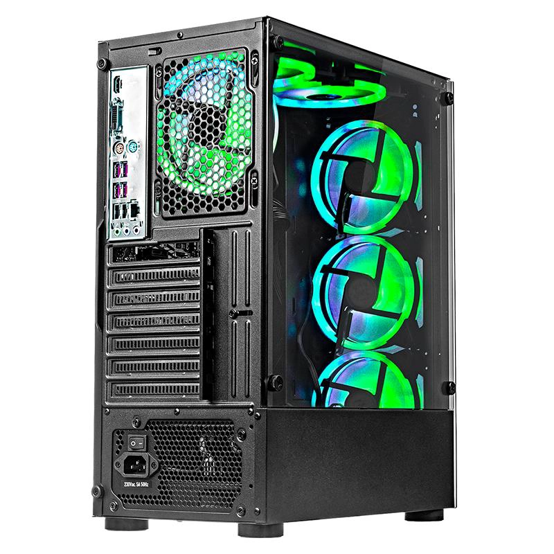 PC SNAKE GAMER VIBORA V12 RYZEN 5 5500 GT 1030 8GB  256GB - 3