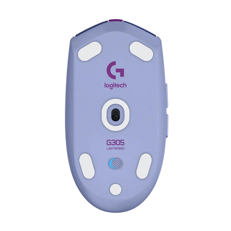 MOUSE LOGITECH INALAMBRICO G305 LIGHTSPEED 6 BOTONES LILA - 2