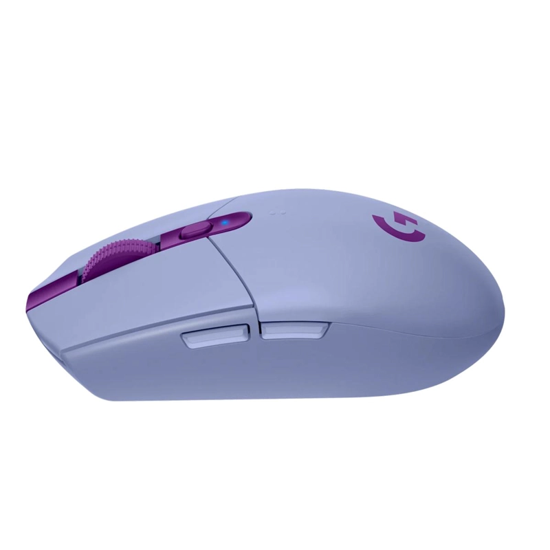 MOUSE LOGITECH INALAMBRICO G305 LIGHTSPEED 6 BOTONES LILA - 3