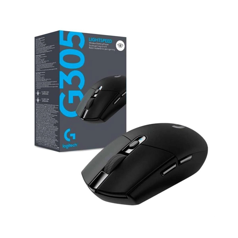 MOUSE LOGITECH INALAMBRICO G305 LIGHTSPEED 6 BOTONES NEGRO - 5