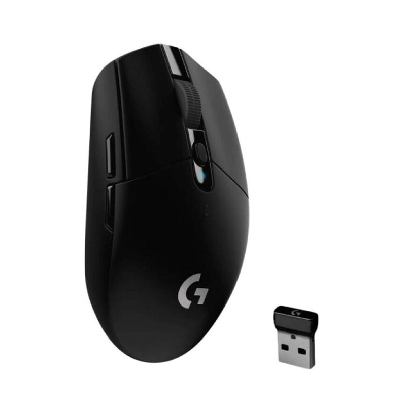 MOUSE LOGITECH INALAMBRICO G305 LIGHTSPEED 6 BOTONES NEGRO - 6
