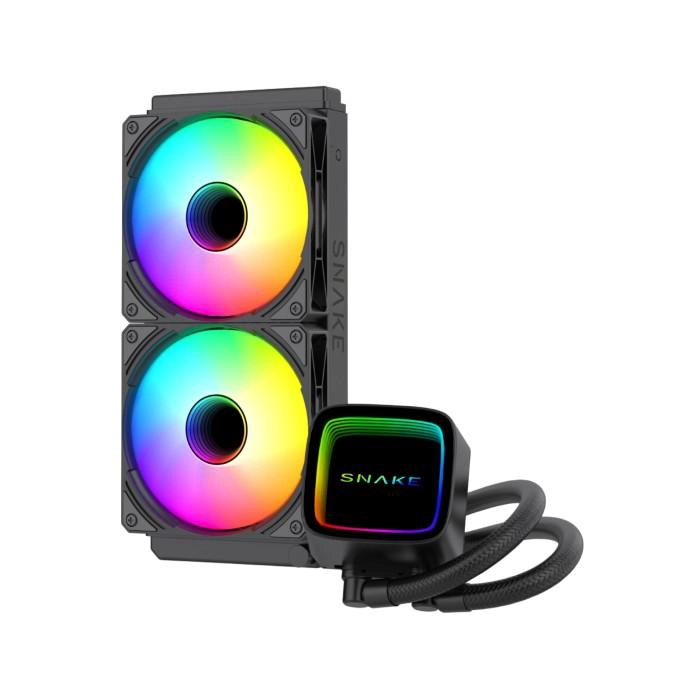 REFRIGERACION LIQUIDA SNAKE LEVIATHAN 240 RGB 240MM (RLL240-1) - 2