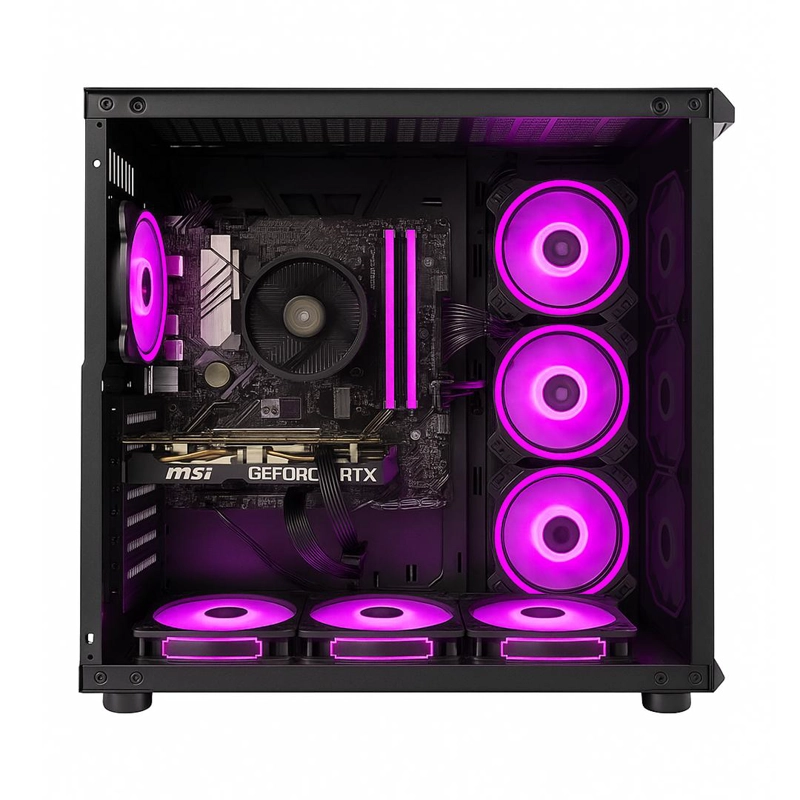 PC SNAKE GAMER MAMBA V3 RYZEN 7 5700 RTX 5060 16GB 512GB SSD - 2