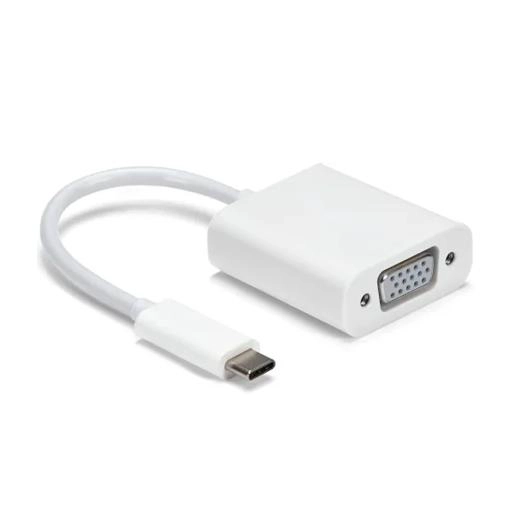 SPEKTRA ADAPTADOR GRAFICO SPEKTRA USB-C A VGA USB 3.1 TIPO-C BLANCO