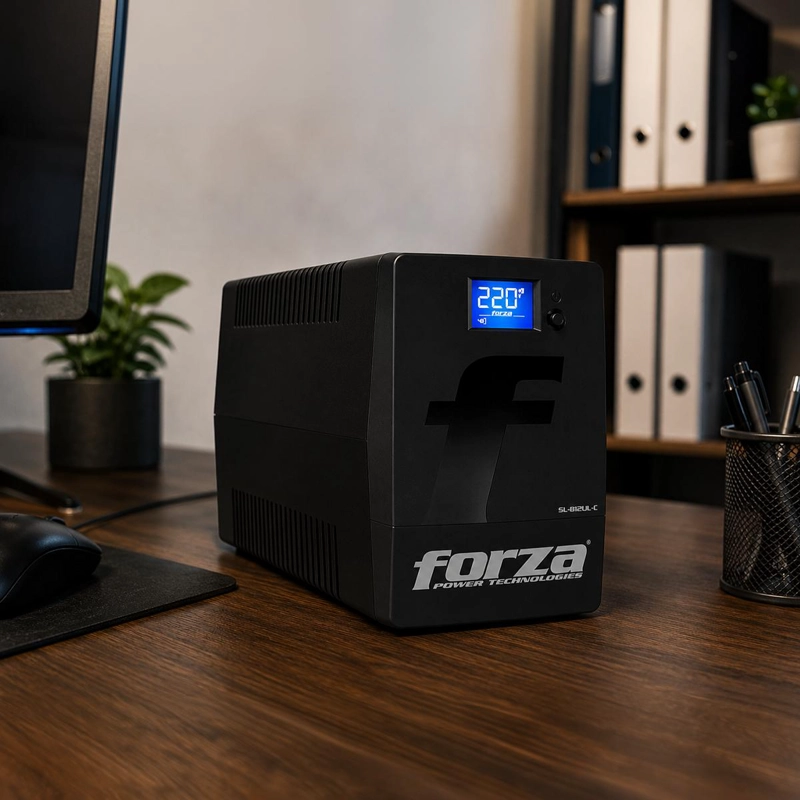 UPS FORZA SL-812UL-C 800VA 480W LCD AVR - 4