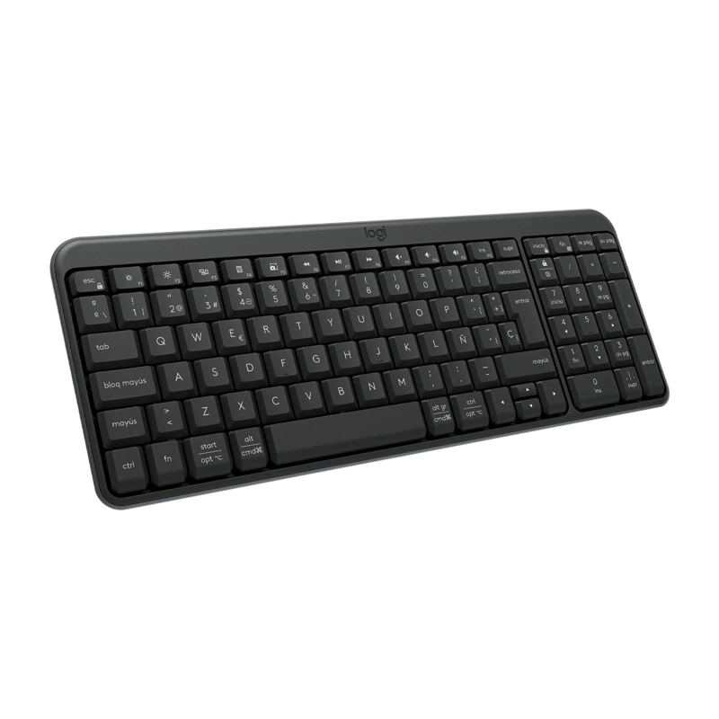 TECLADO INALAMBRICO LOGITECH K250 COMPACT ESPAÑOL BT GRAFITO - 2