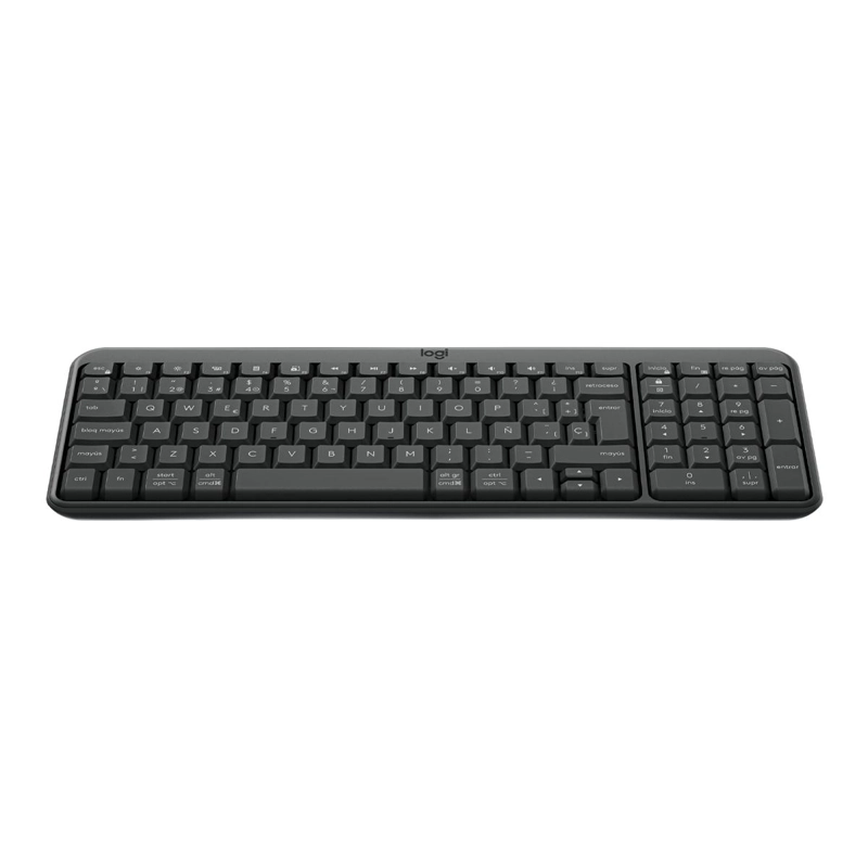 TECLADO INALAMBRICO LOGITECH K250 COMPACT ESPAÑOL BT GRAFITO - 4