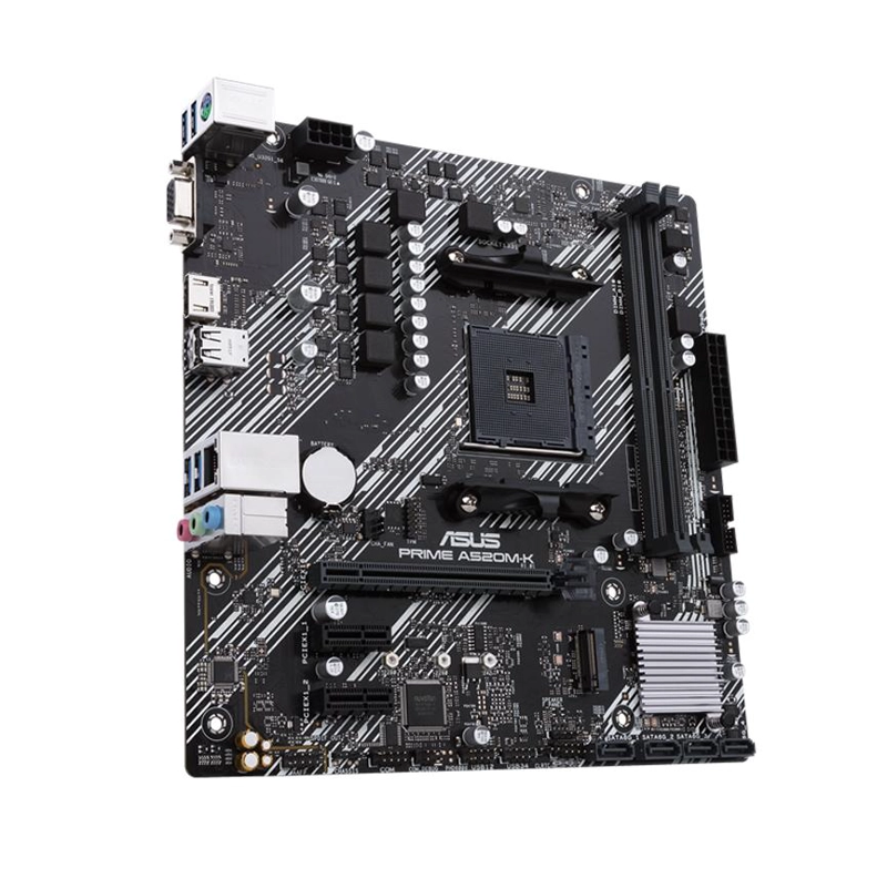 PLACA MADRE ASUS A520M-K PRIME AMD MICRO ATX DDR5 PCIE 3 M.2 - 2