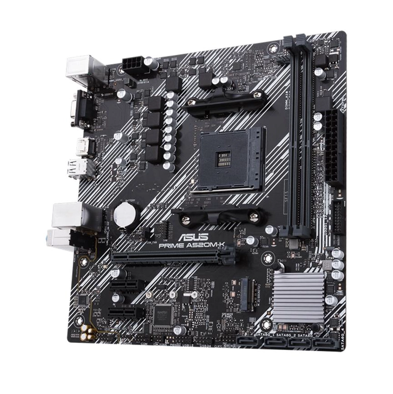 PLACA MADRE ASUS A520M-K PRIME AMD MICRO ATX DDR5 PCIE 3 M.2 - 5