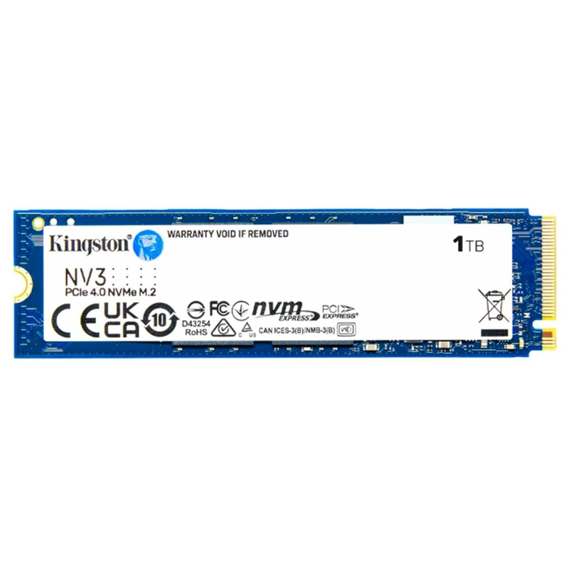DISCO SOLIDO KINGSTON SSD  1TB M.2 NV3 PCIE 4.0 NVME 6000MBS - 1