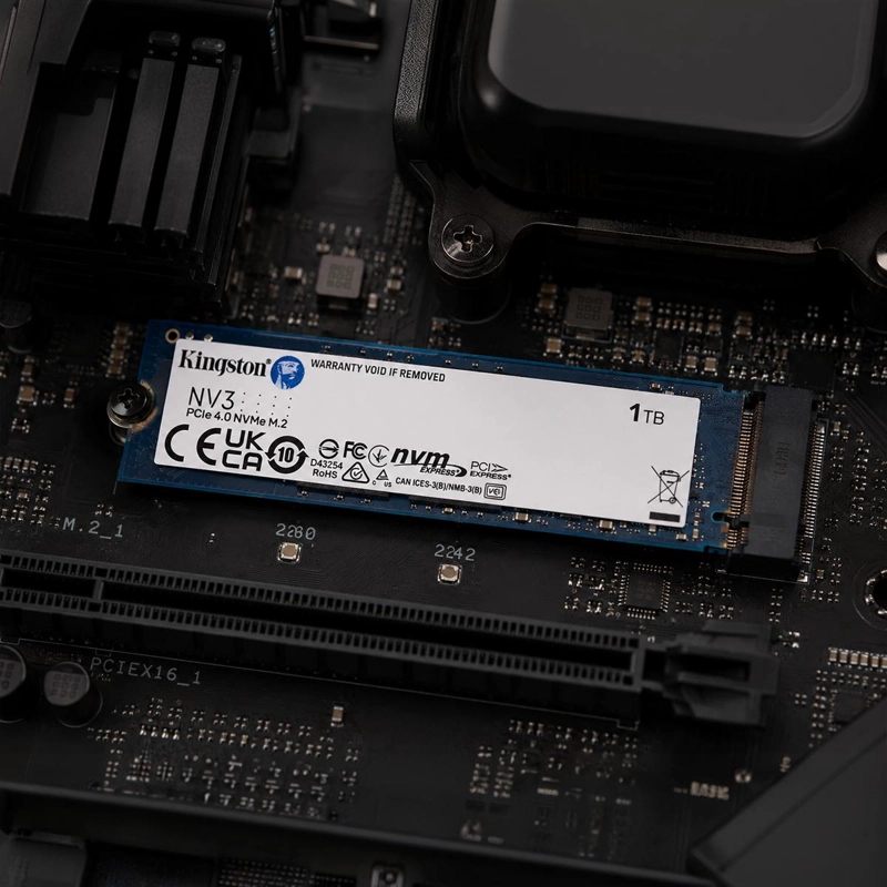 DISCO SOLIDO KINGSTON SSD  1TB M.2 NV3 PCIE 4.0 NVME 6000MBS - 4