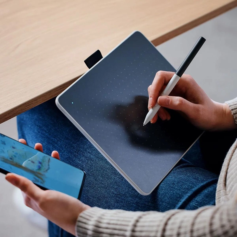 TABLET DIGITALIZADORA WACOM ONE MEDIUM BLUETOOTH USB-C NEGRA (CTC6110WLW0A) - 7