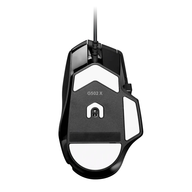 MOUSE GAMER LOGITECH G502 X 25K LIGHTFORCE 89 G NEGRO - 5