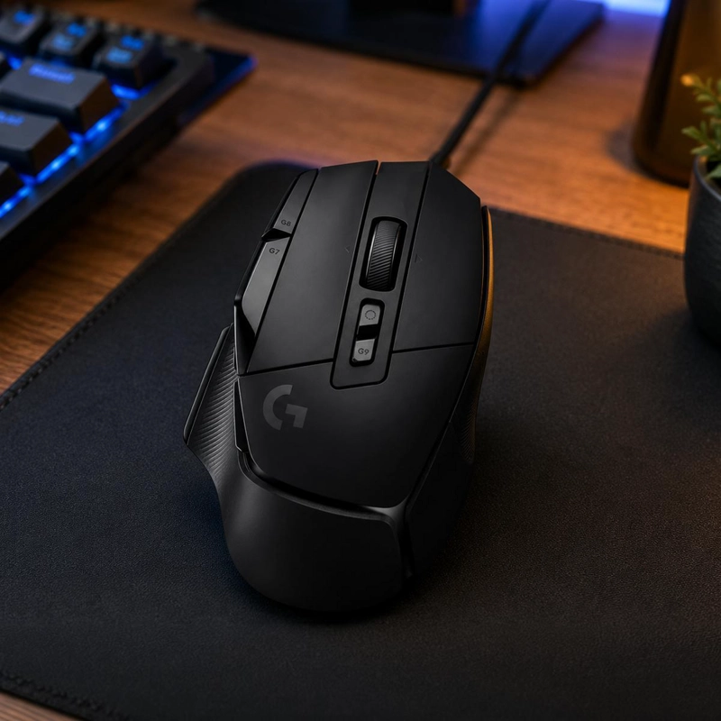MOUSE GAMER LOGITECH G502 X 25K LIGHTFORCE 89 G NEGRO - 6