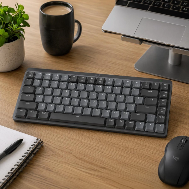 TECLADO MECANICO LOGITECH MX MECHANICAL MINI GRAFITO TKL - 5