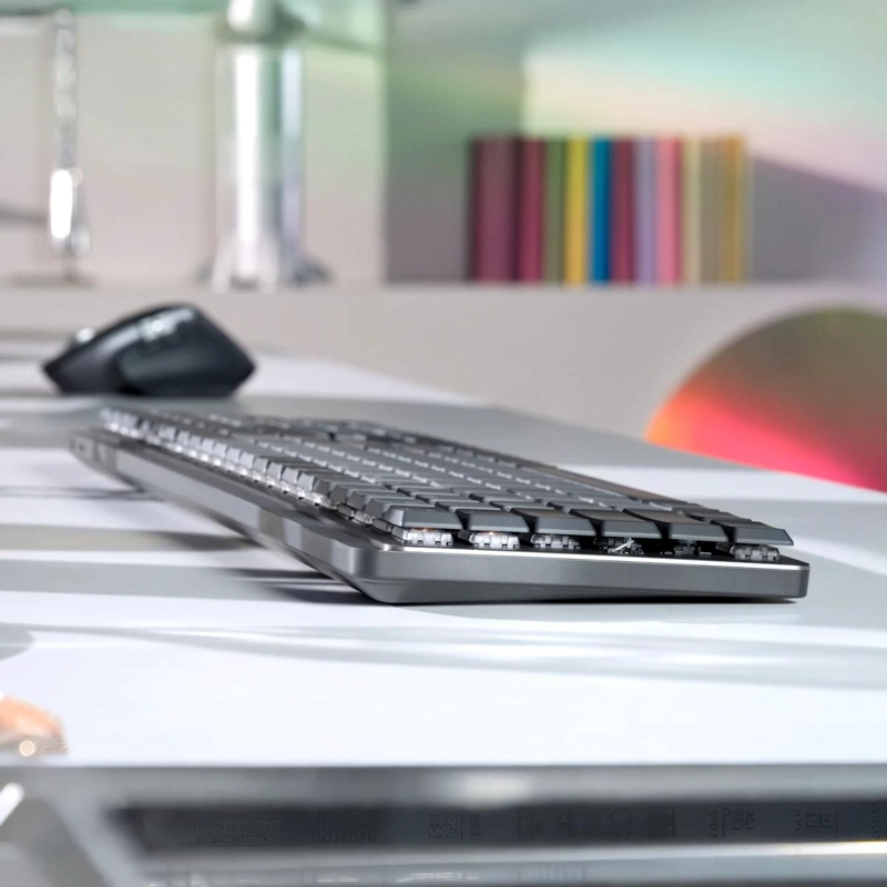 TECLADO MECANICO LOGITECH MX MECHANICAL FULL SIZE GRAFITO - 5