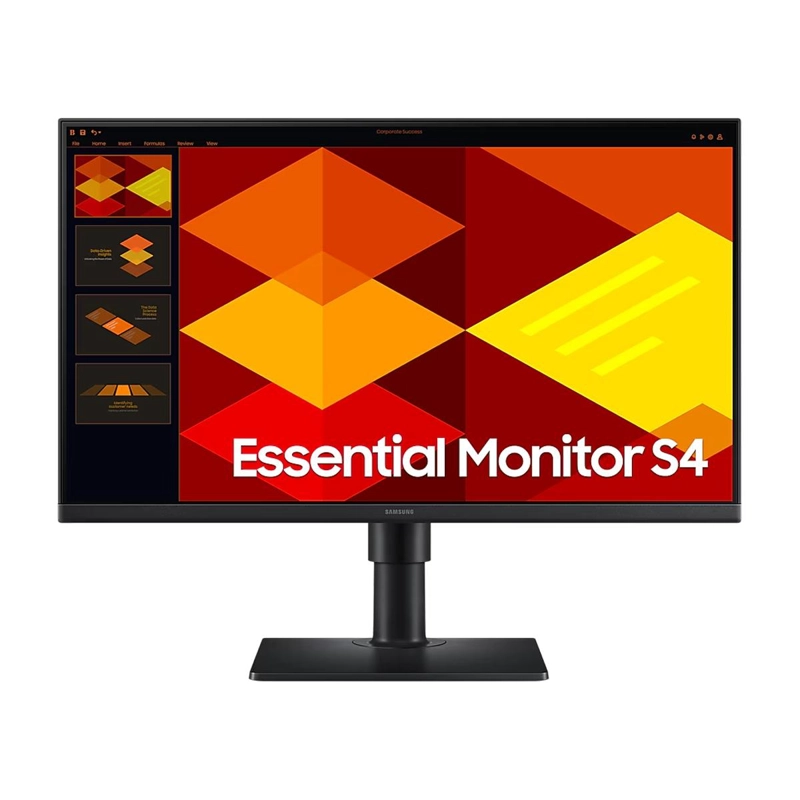 MONITOR SAMSUNG ESSENTIAL S4 S40GD 24' FHD IPS 100HZ - 1
