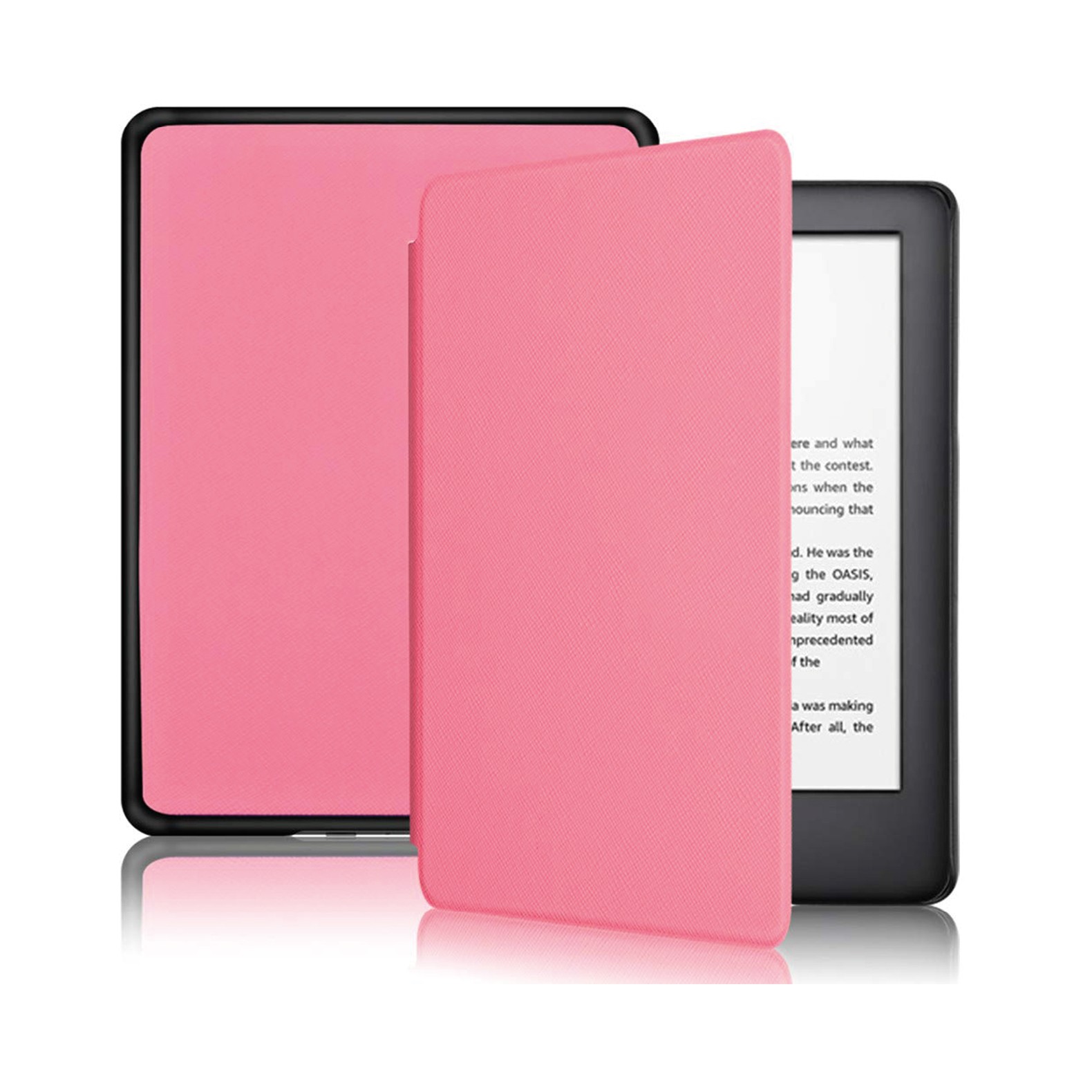 FUNDA AMAZON KINDLE 2019 COLOR ROSADO - 4