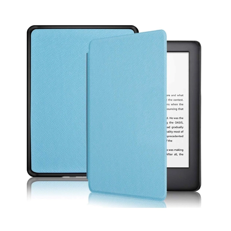 FUNDA AMAZON KINDLE 2019 COLOR CELESTE - 4