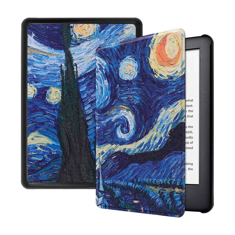 FUNDA AMAZON KINDLE 2019 DISEÑO AZUL - 1