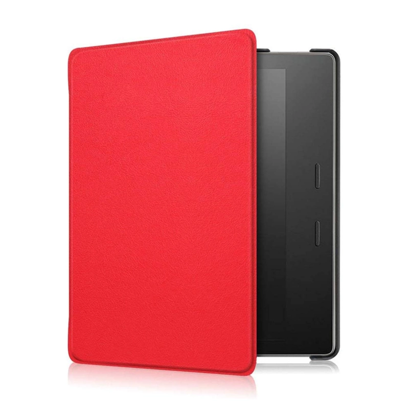 FUNDA AMAZON FIBRA KINDLE OASIS COLOR ROJO - 1