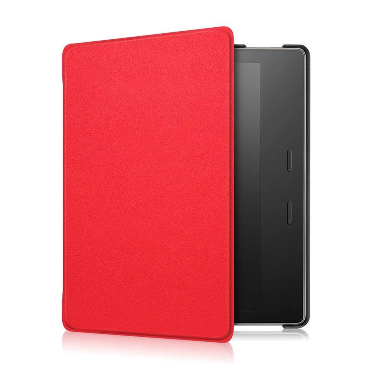 FUNDA AMAZON FIBRA KINDLE OASIS COLOR ROJO - 1