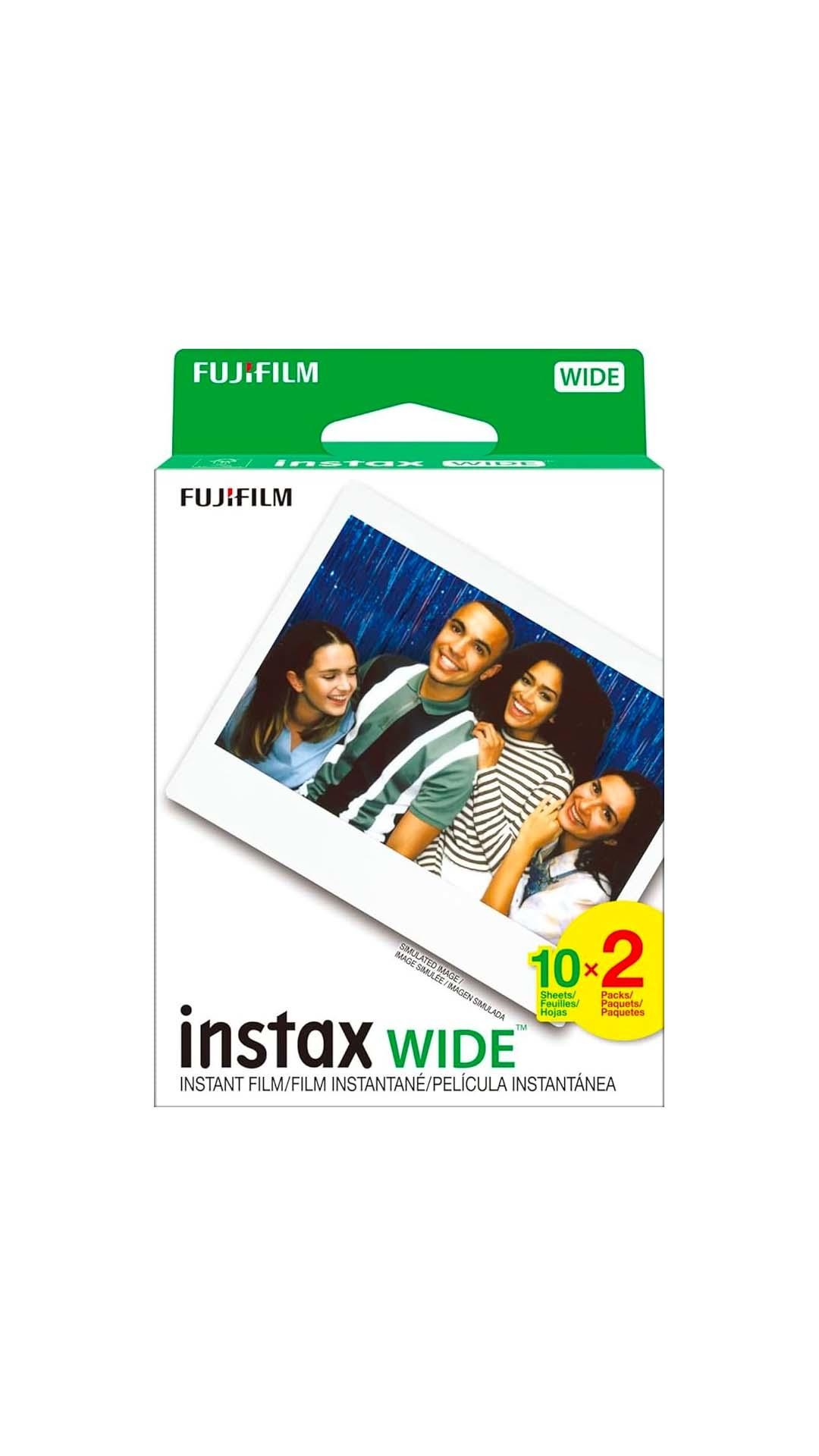 FILM FUJI CÁMARAS COMPACTAS INSTAX WIDE 40 UNI - 3
