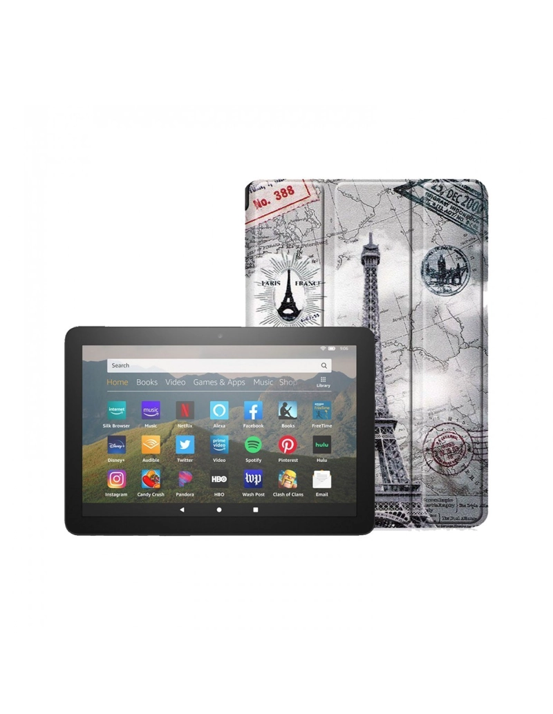 FUNDA FIBRA TABLET FIRE HD 8 DISEÑOS - 1