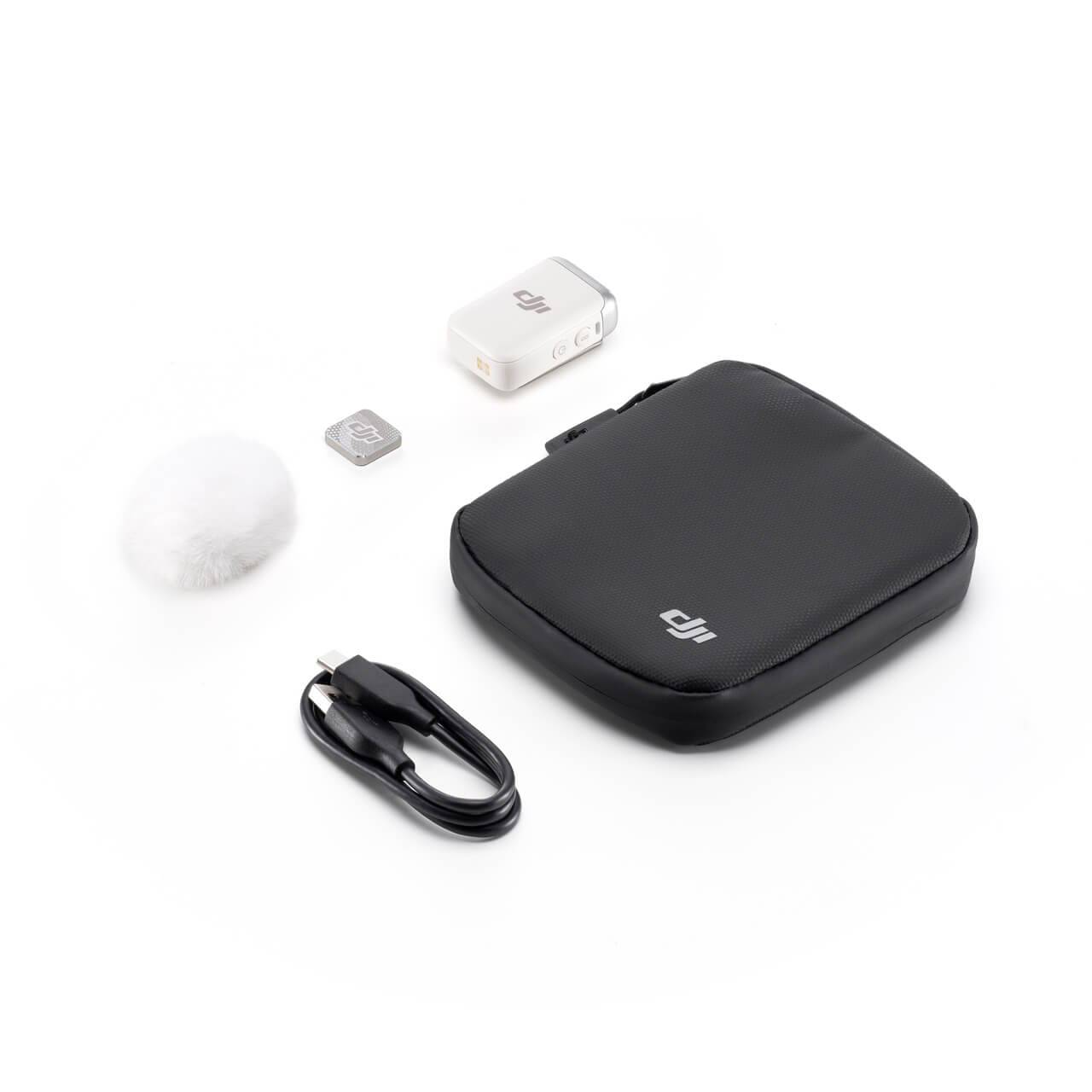 MICROFONO DJI MIC 2 TRANSMITTER PEARL WHITE - 6