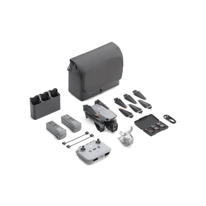 DRONE DJI AIR 3S FLY MORE COMBO (DJI RC-N3) + LANDING  + MEMORIA 64GB - 9