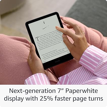 E-READER AMAZON KINDLE PAPERWHITE WATERPROOF SIGNATURE 2024 32GB NEGRO - 3
