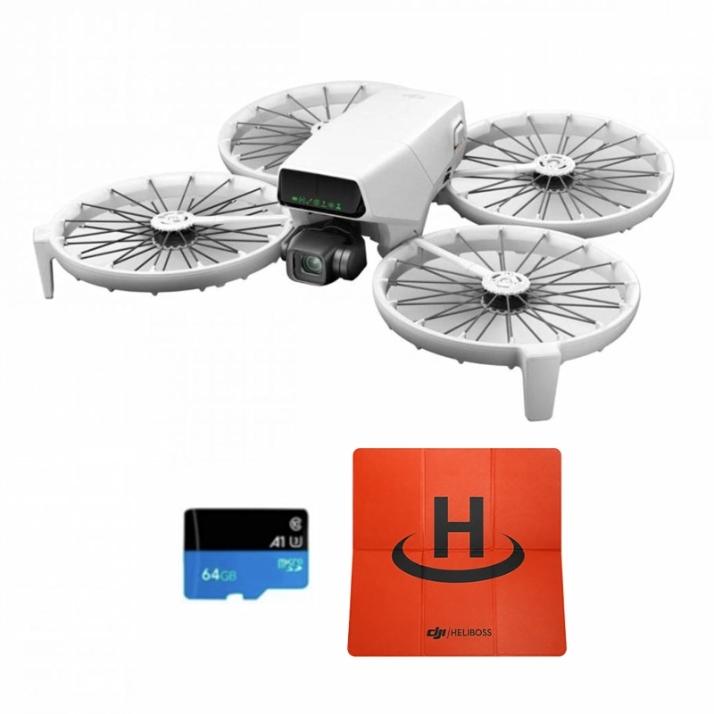 DRONE DJI FLIP RC 2 + LANDING + TARJETA DE MEMORIA 64GB - 1