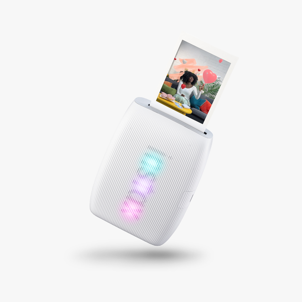 IMPRESORA FUJI INSTAX MINI LINK 3 CLAY WHITE - 1