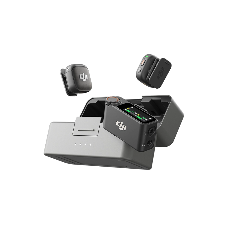 MICROFONO DJI MIC 3 (2 TX + 1 RX + CHARGING CASE) - 5