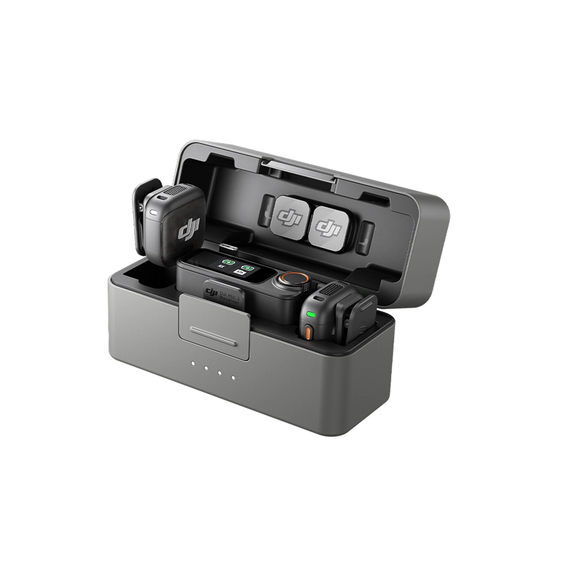 MICROFONO DJI MIC 3 (2 TX + 1 RX + CHARGING CASE) - 6