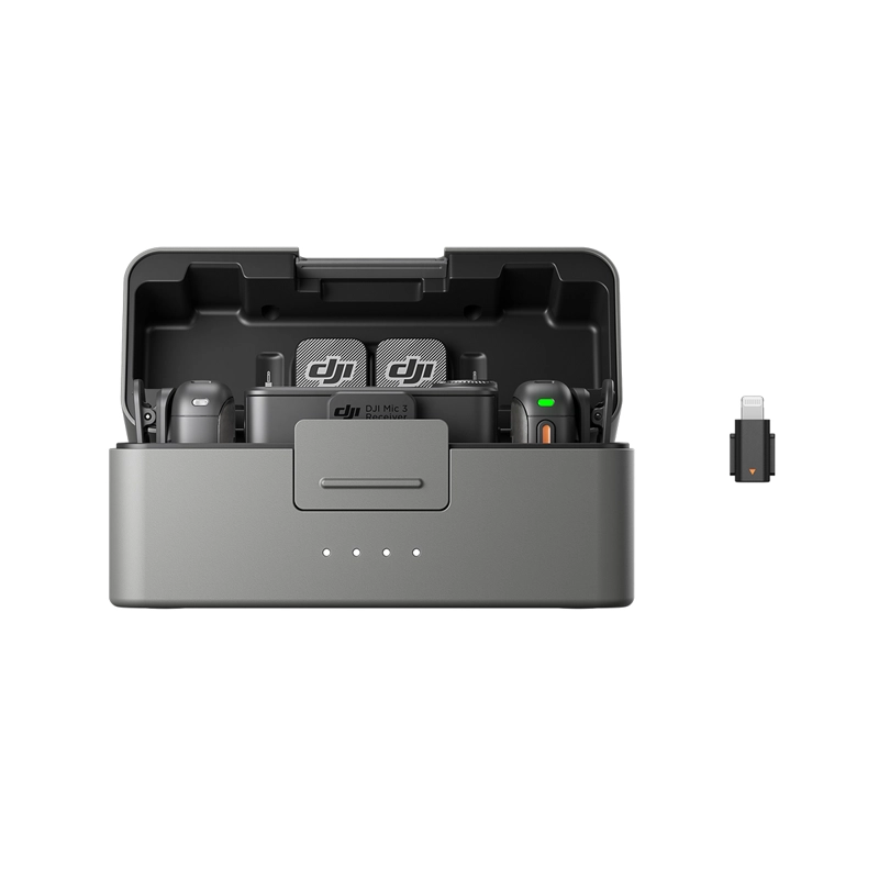 MICROFONO DJI MIC 3 (2 TX + 1 RX + CHARGING CASE) - 7