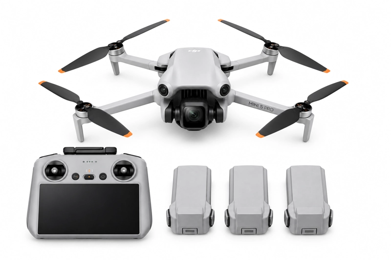 DRONE DJI MINI 5 PRO FLY MORE COMBO (DJI RC2) - 8