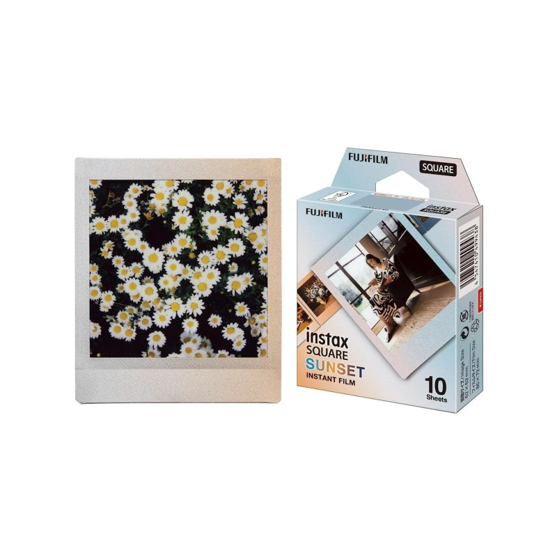 PELICULA INSTANTANEA FUJIFILM INSTAX SQUARE SUNSET 10 FILMS - 1